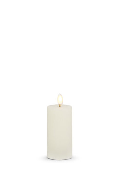 Flameless Candle | The Holiday Candle Collection, Ivory - 2 Inch x 2 Inch x 4 Inch
