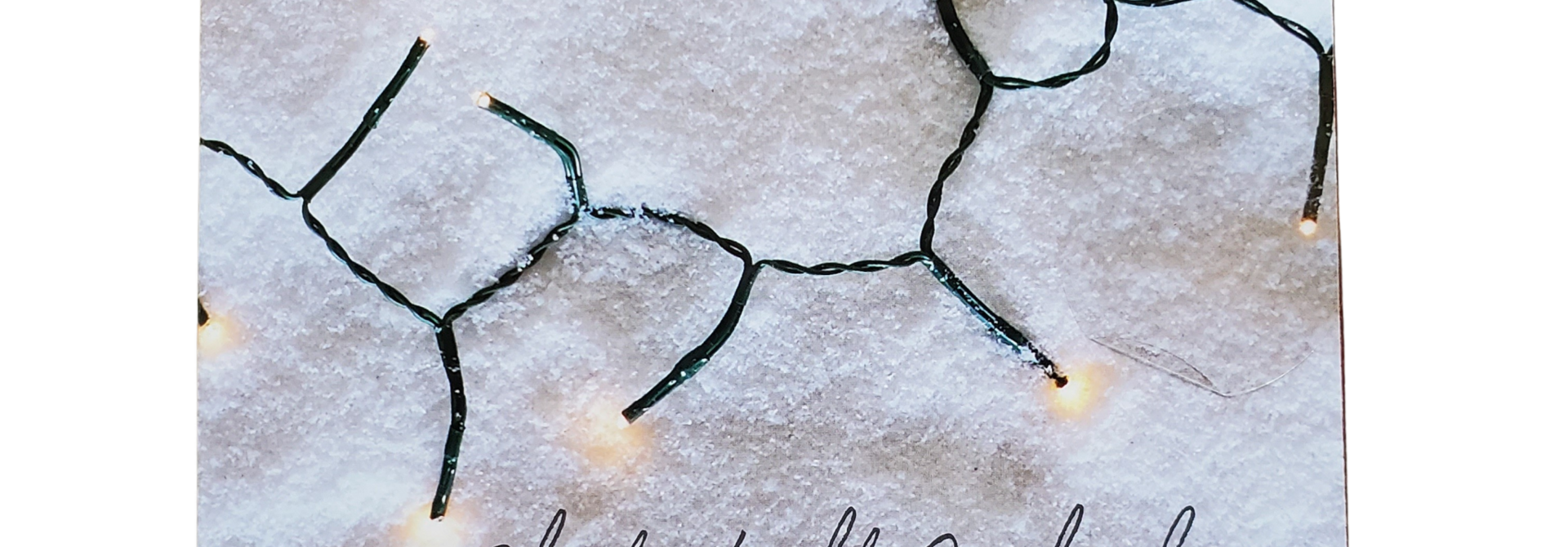 Cluster Garland Battery Pack Cluster Garland With Battery Pack | The Holiday Light Collection, Green - 15 Feet