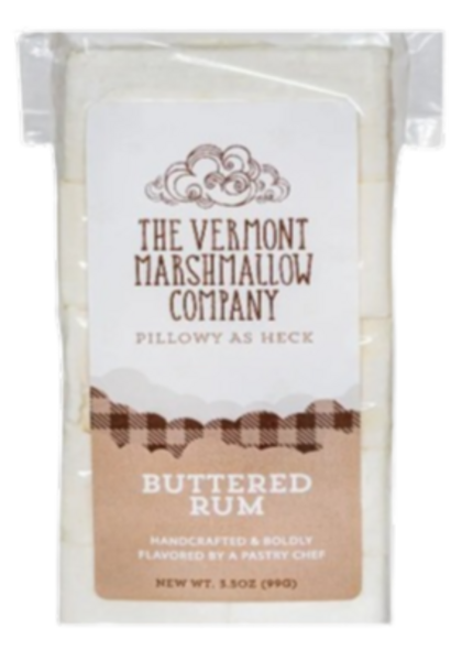 Buttered Rum | The Gourmet Holiday Marshmallow Collection - 10 Count