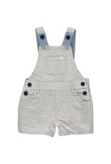 Me & Henry Bowline Shortie Overalls - Pale Grey