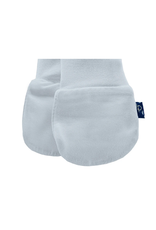 Kickee  Pants Solid Newborn No-Scratch Paws-One Size