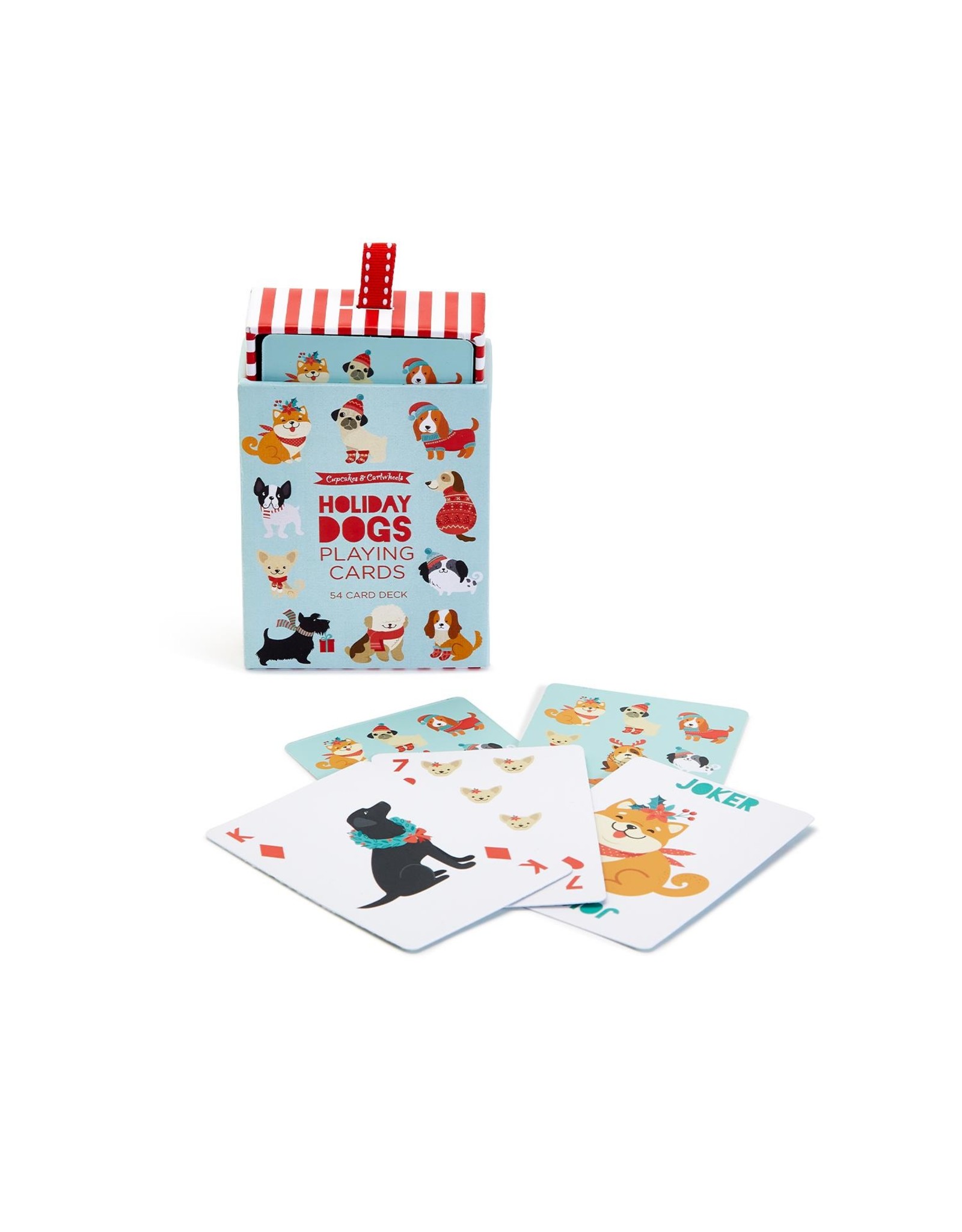 Holiday Dogs Playing Cards