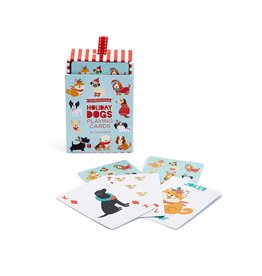 Holiday Dogs Playing Cards