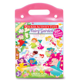 The Piggy Story Fairy Garden Sticker Activity Tote