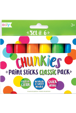 Ooly Chunkies Paint Sticks -Set of 6 Colors