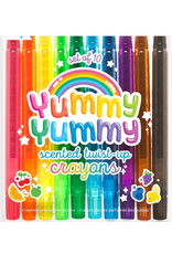 Ooly Yummy Yummy Scented Twist-Up Crayons  Set of 10