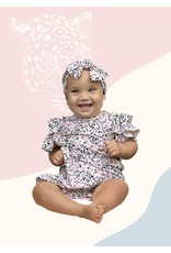 Mabel and Honey Wild and Free Knit Romper - Pink