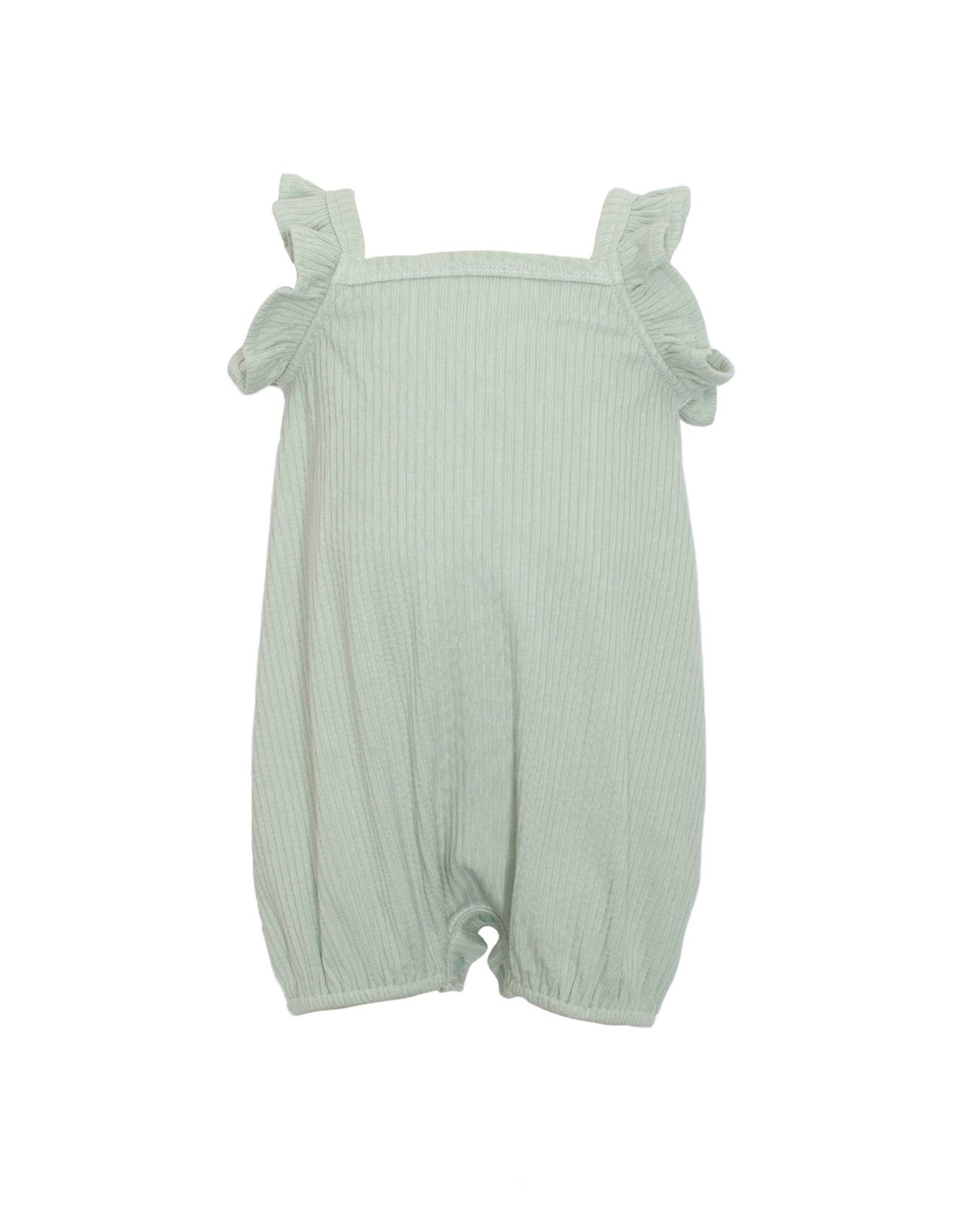 Mabel and Honey In The Meadows  Knit Romper~Aqua