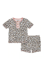 Mudpie Leopard Pajamas Set