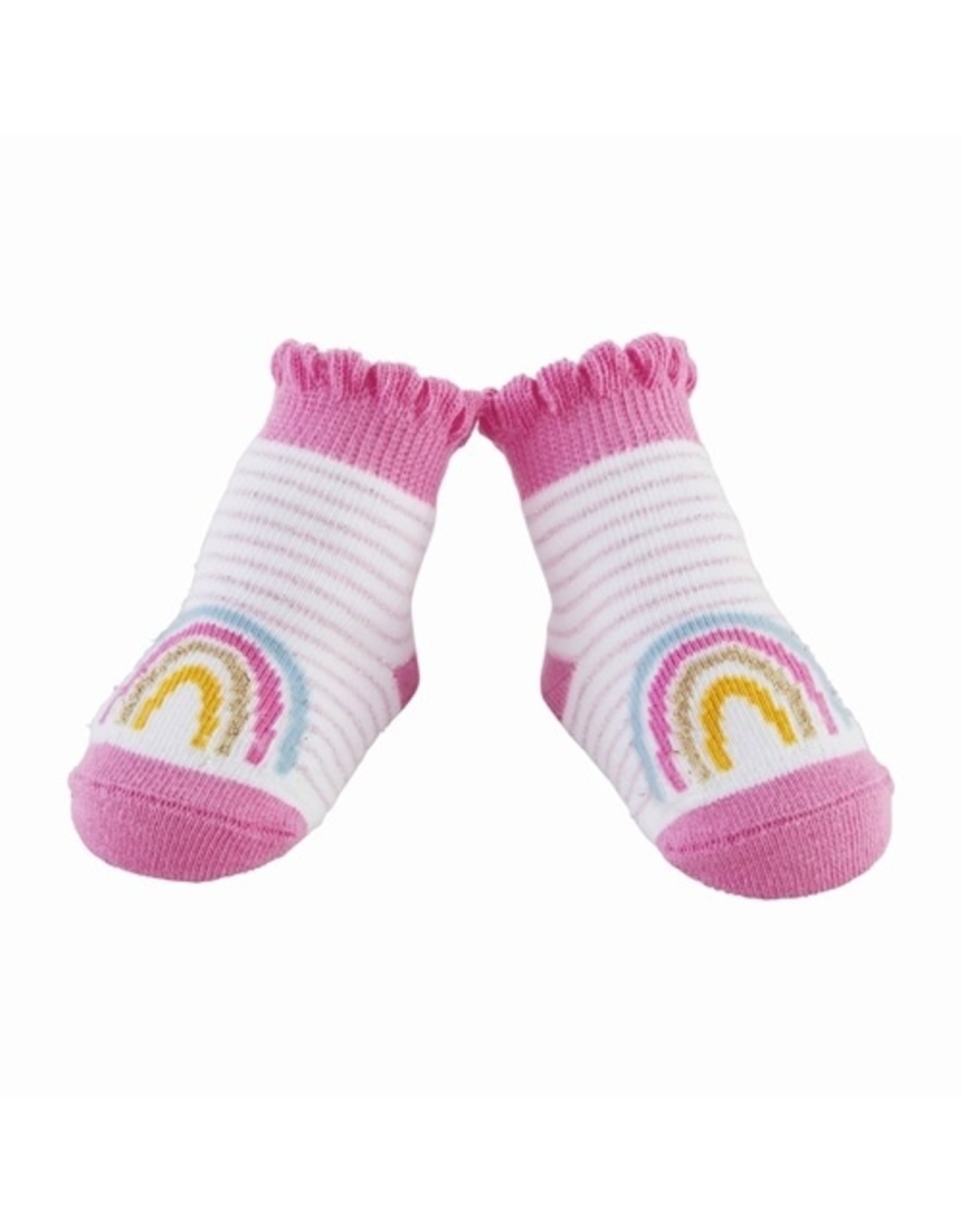 Mudpie Rainbow Stripe Socks