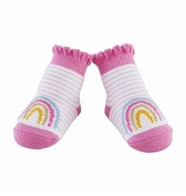 Mudpie Rainbow Stripe Socks