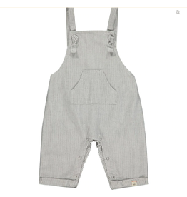 Me & Henry Ahoy Shortie Overalls - Beige Stripe