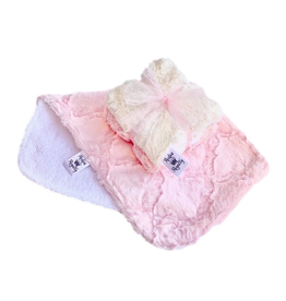 rockin royalty Girly Girl Burp Cloth Set