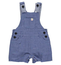 Me & Henry Bowline Shortie Overalls - Blue Gauze