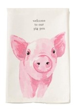 Mudpie Pig Farm Towel
