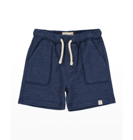 Me & Henry Bluepeter Navy Ribbed Shorts