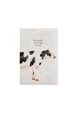 Mudpie Cow Farm Icon Towel