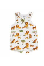 Mudpie Bamboo Tigers and Lions Romper