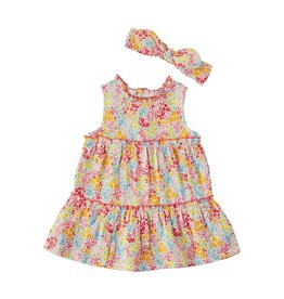 Mudpie Floral Dress and Headband