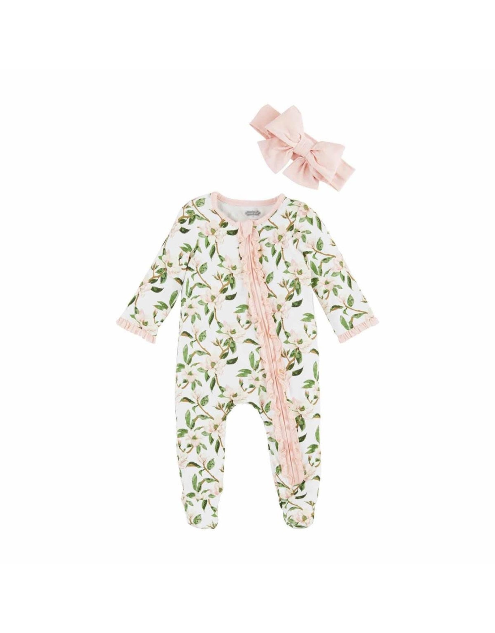 Mudpie Magnolia  Bamboo Sleeper and Headband