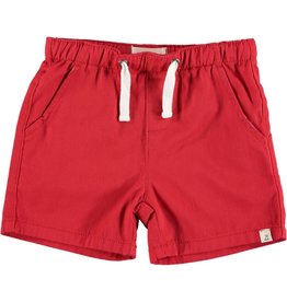 Me & Henry Hugo Twill Shorts- Red