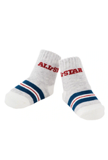 Mudpie All Star Stripe Socks