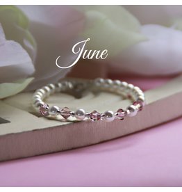 Collectables June Birthstone Bracelet 5"