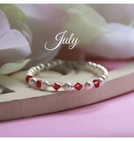 Collectables July Birthstone Bracelet 5"
