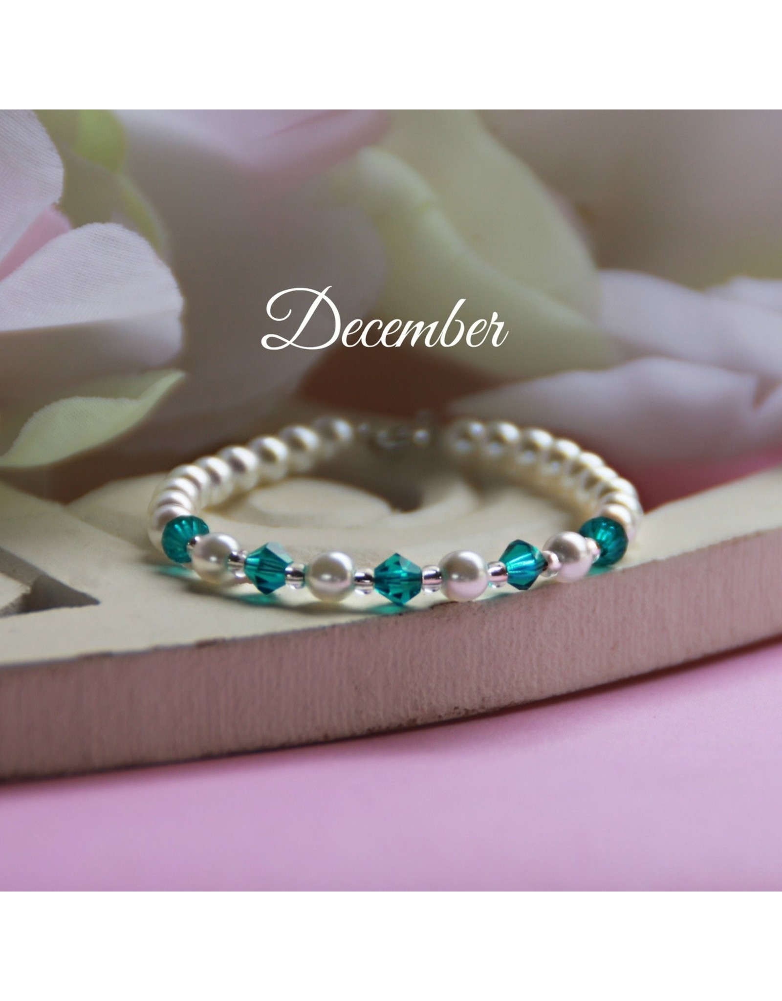 Collectables December Birthstone Bracelet 5"- CJ140