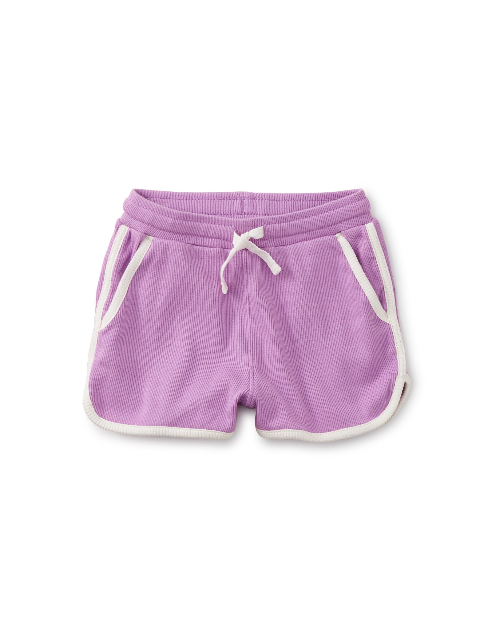 Tea Collection Piped Gym Shorts - African Violet