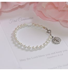 Collectables First Communion Pearl 6" Bracelet