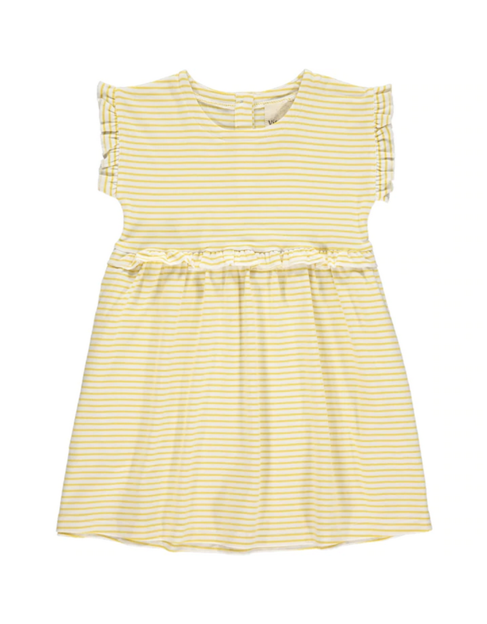 vignette Gemma Dress~ Butter Stripe