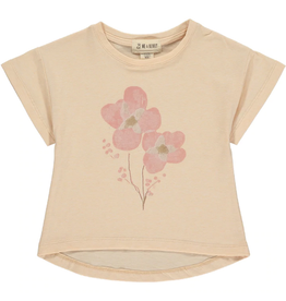 vignette Sutton T-shirt- Oatmeal Flower