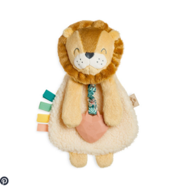 Itzy Ritzy Itzy Lovey Lion Plush Silicone Teether Toy