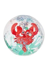 Mudpie Crab Glitter Beach Ball