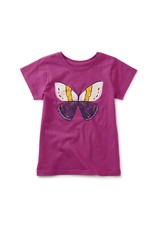 Tea Collection Beautiful Butterfly Tee-Mulberry