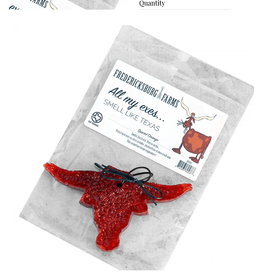 Fredericksburg Farms All My Exes Freshie-Longhorn Spiced Orange Air Freshener