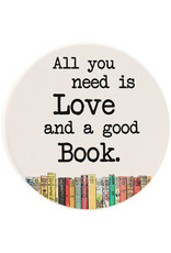 Tipsy Coasters & Gifts All you need is Love and a good Book Car Coaster
