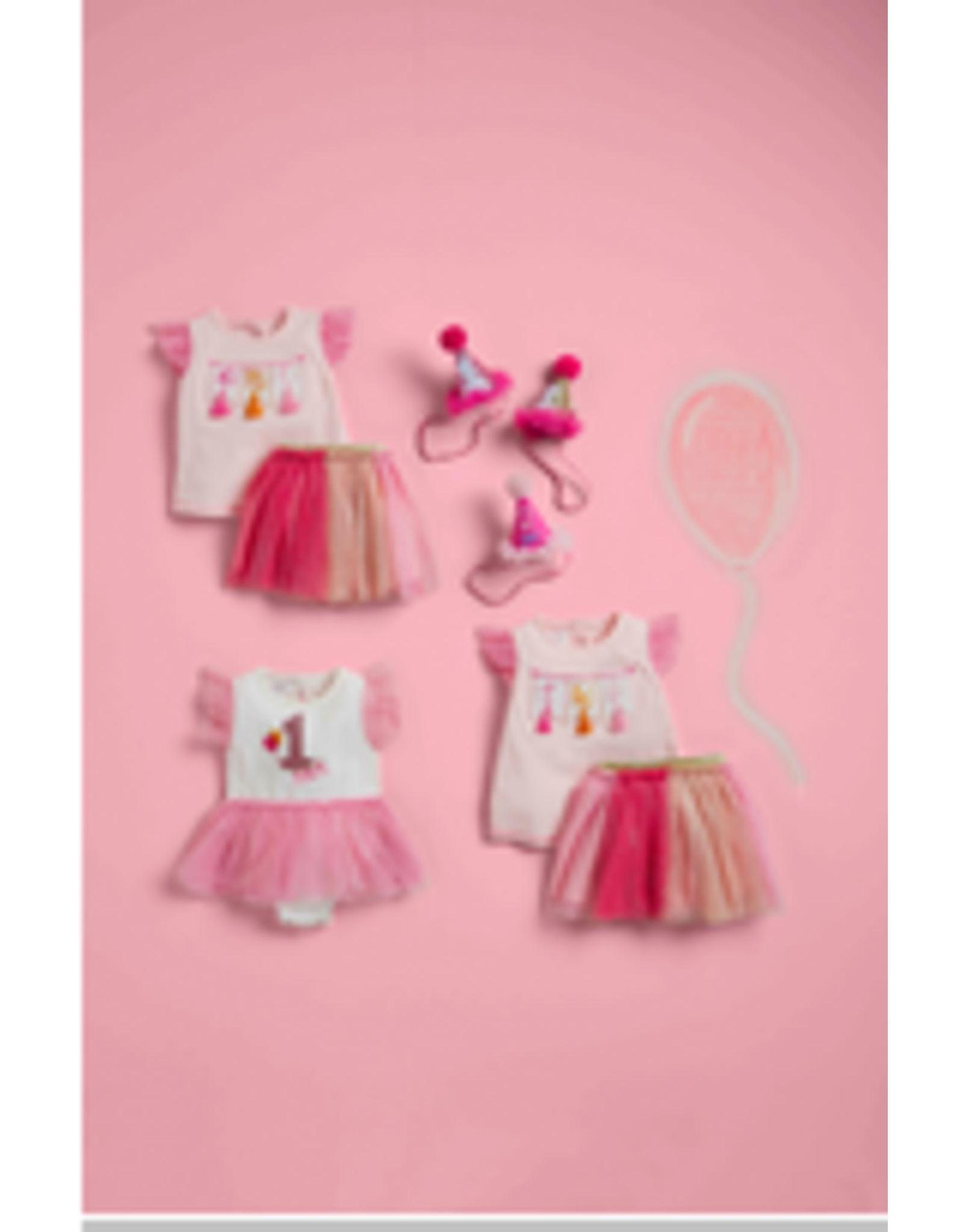 Mudpie Two Birthday Tutu Set 24/2T