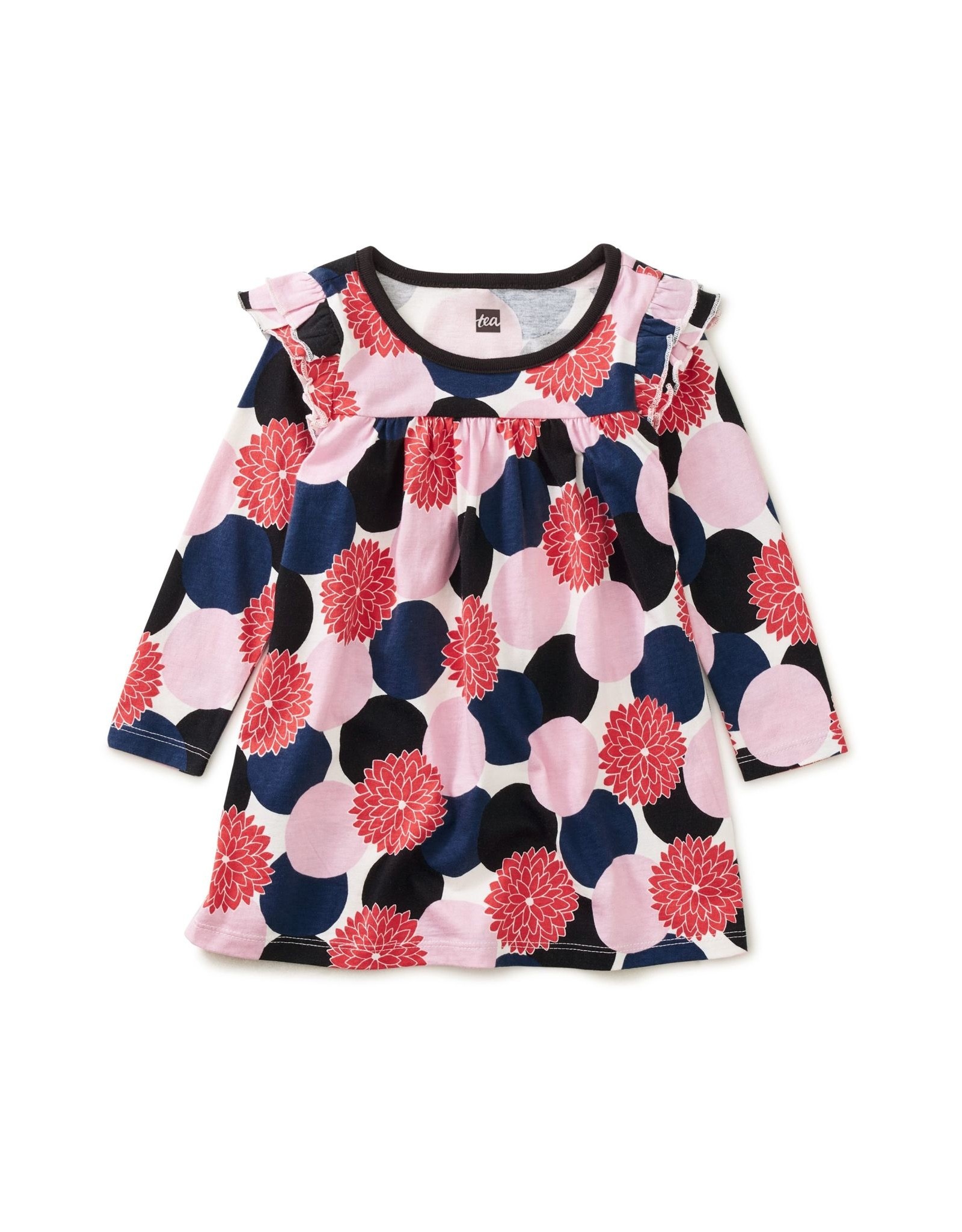 Tea Collection Mighty Mini Baby Dress - Kimono Dots