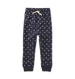 Tea Collection Printed Everyday Joggers - Diamond Dots