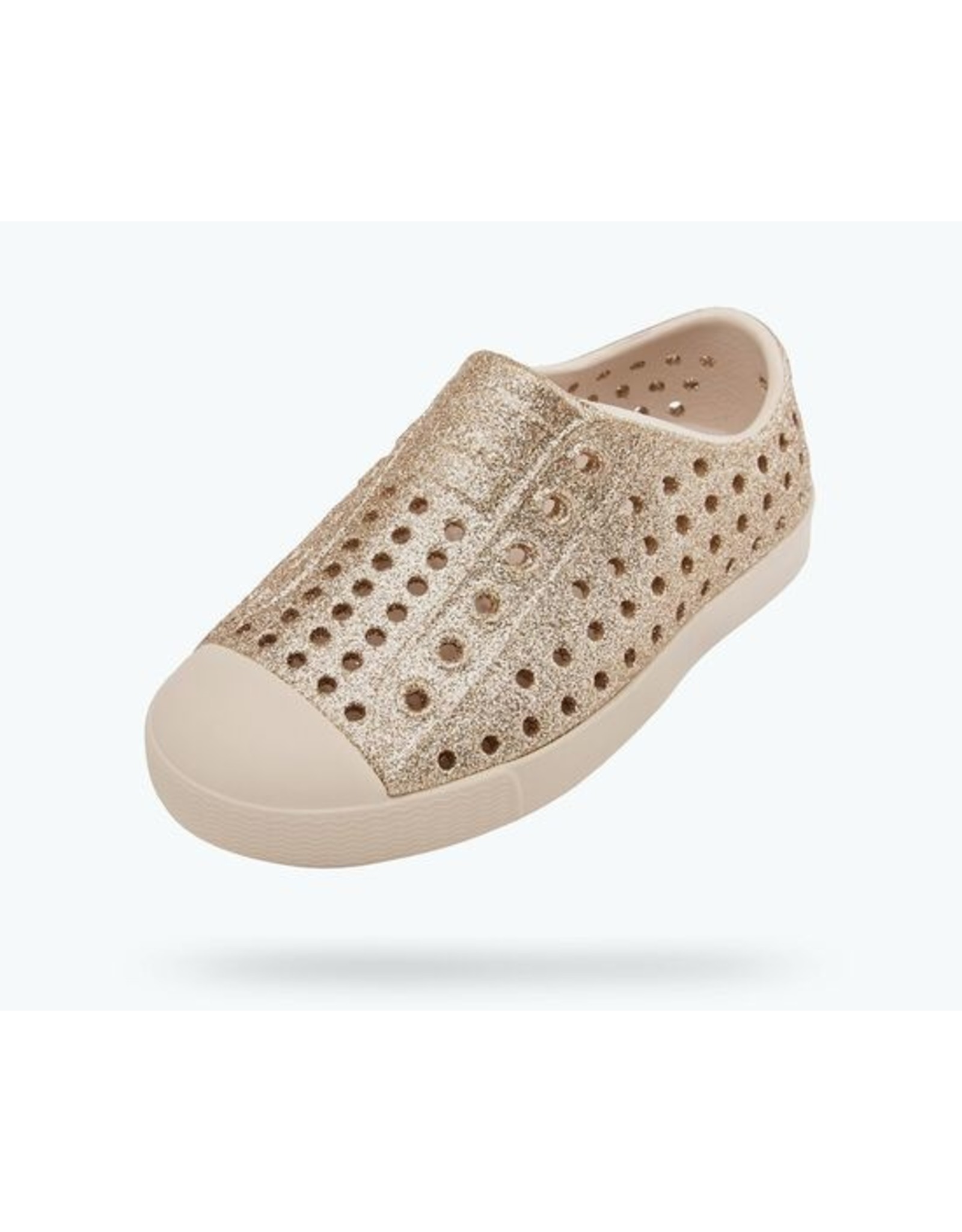 Native  Footwear Jefferson Bling Rock Salt Pink