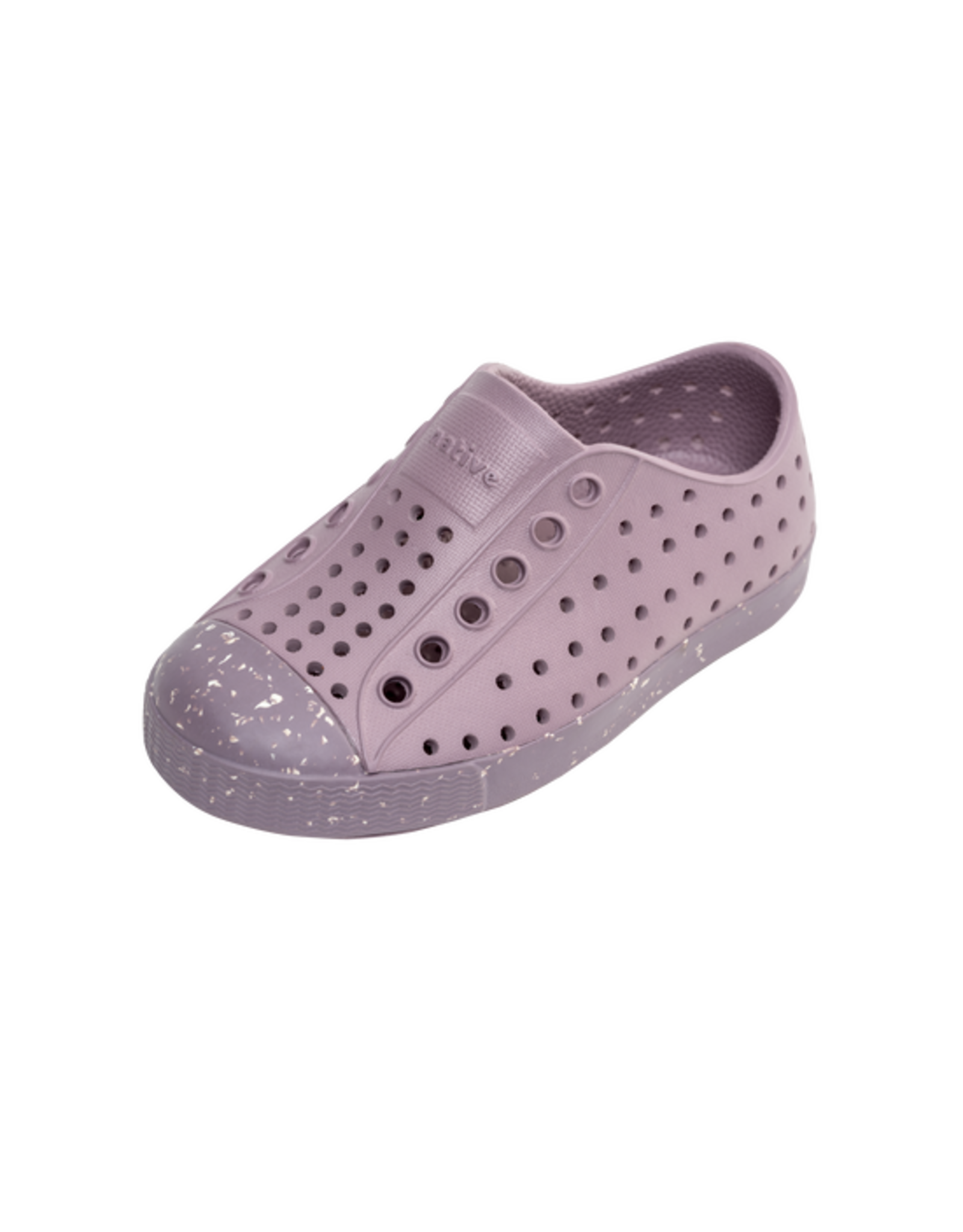 Native  Footwear Jefferson Bloom Wildflower Purple/Shell Speckles
