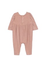 Mabel and Honey Sugar & Spice Knit Romper-Pink