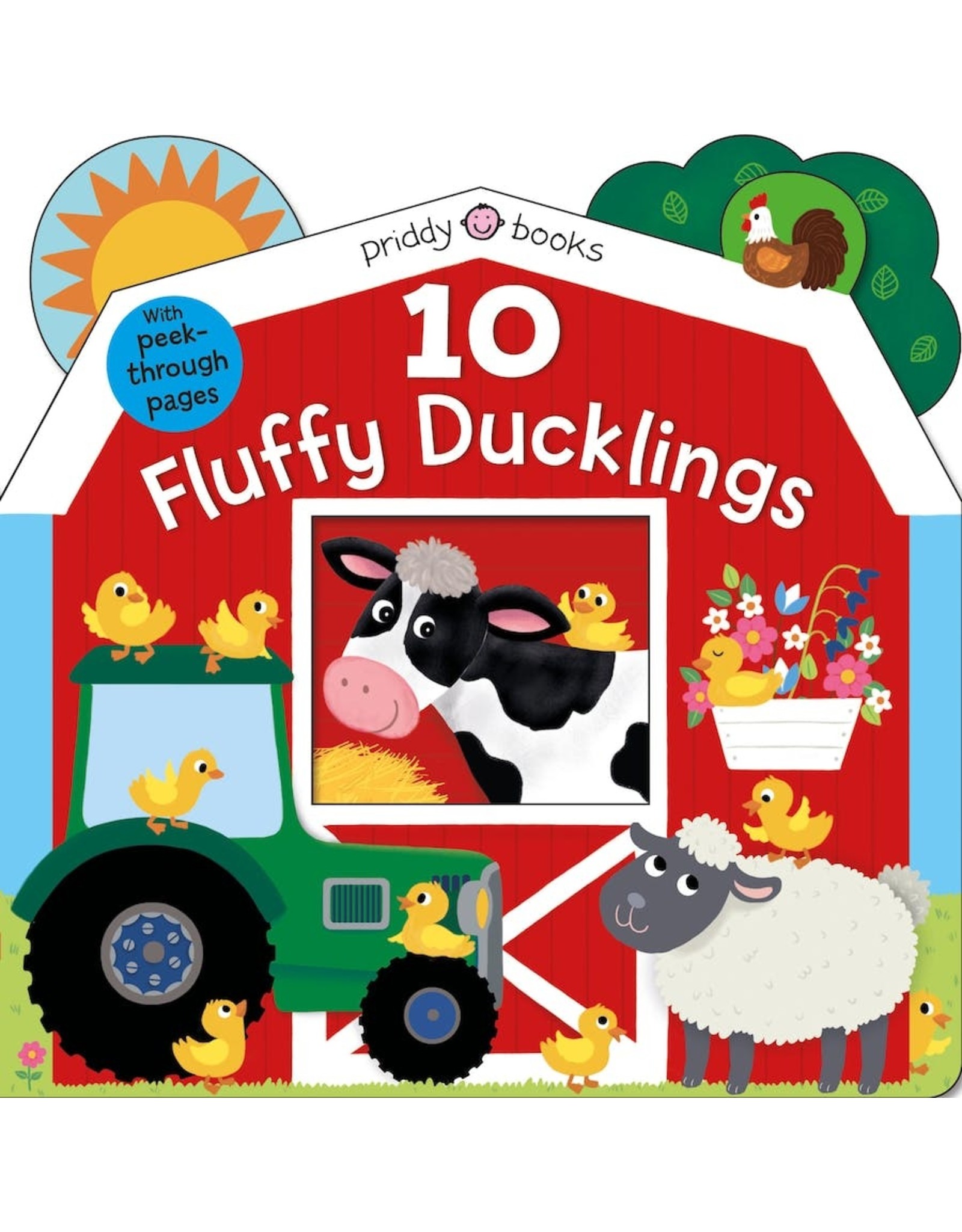 Macmillan Publishers 10 Fluffy Ducklings Board Book