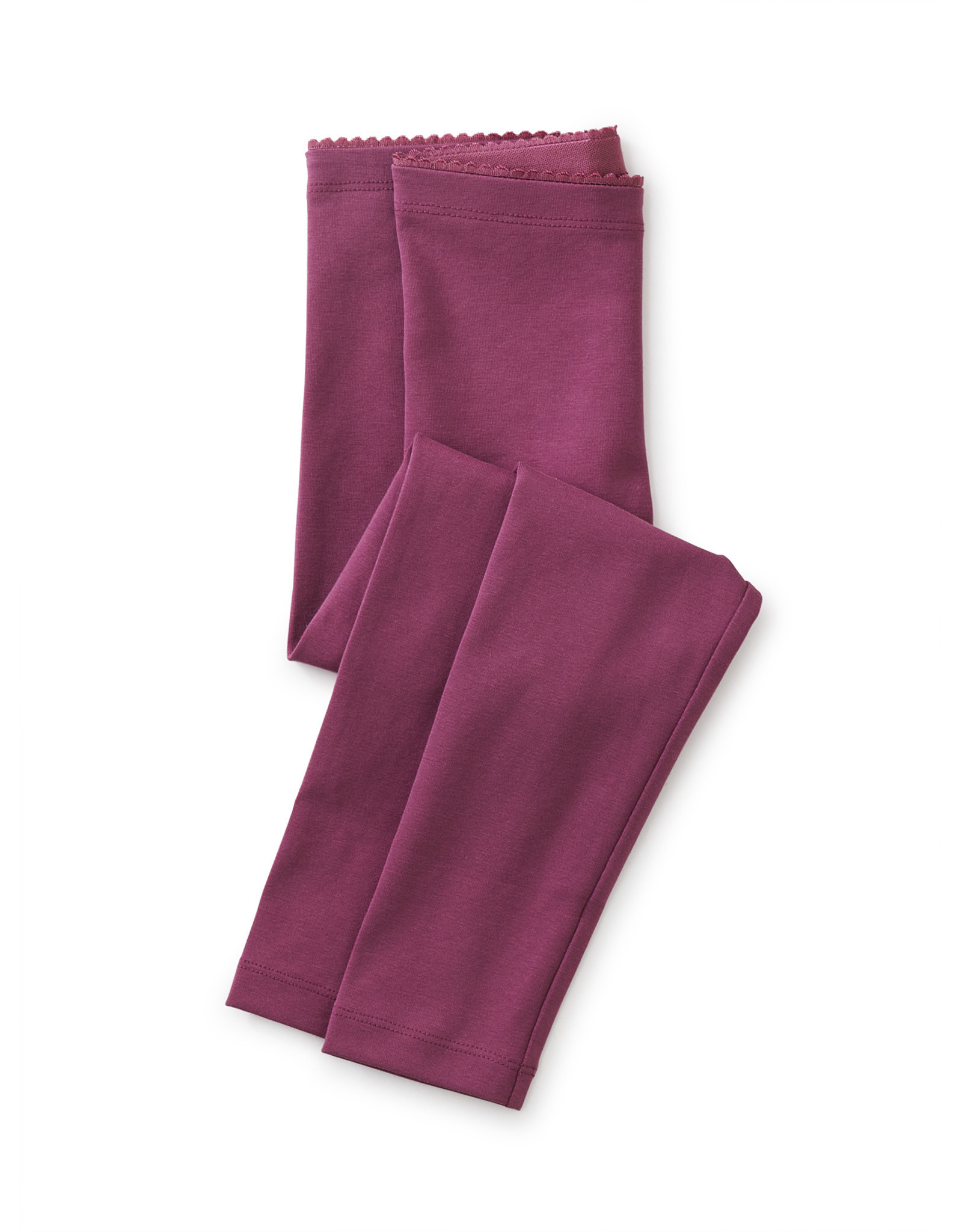 Tea Collection Solid Leggings - Cassis
