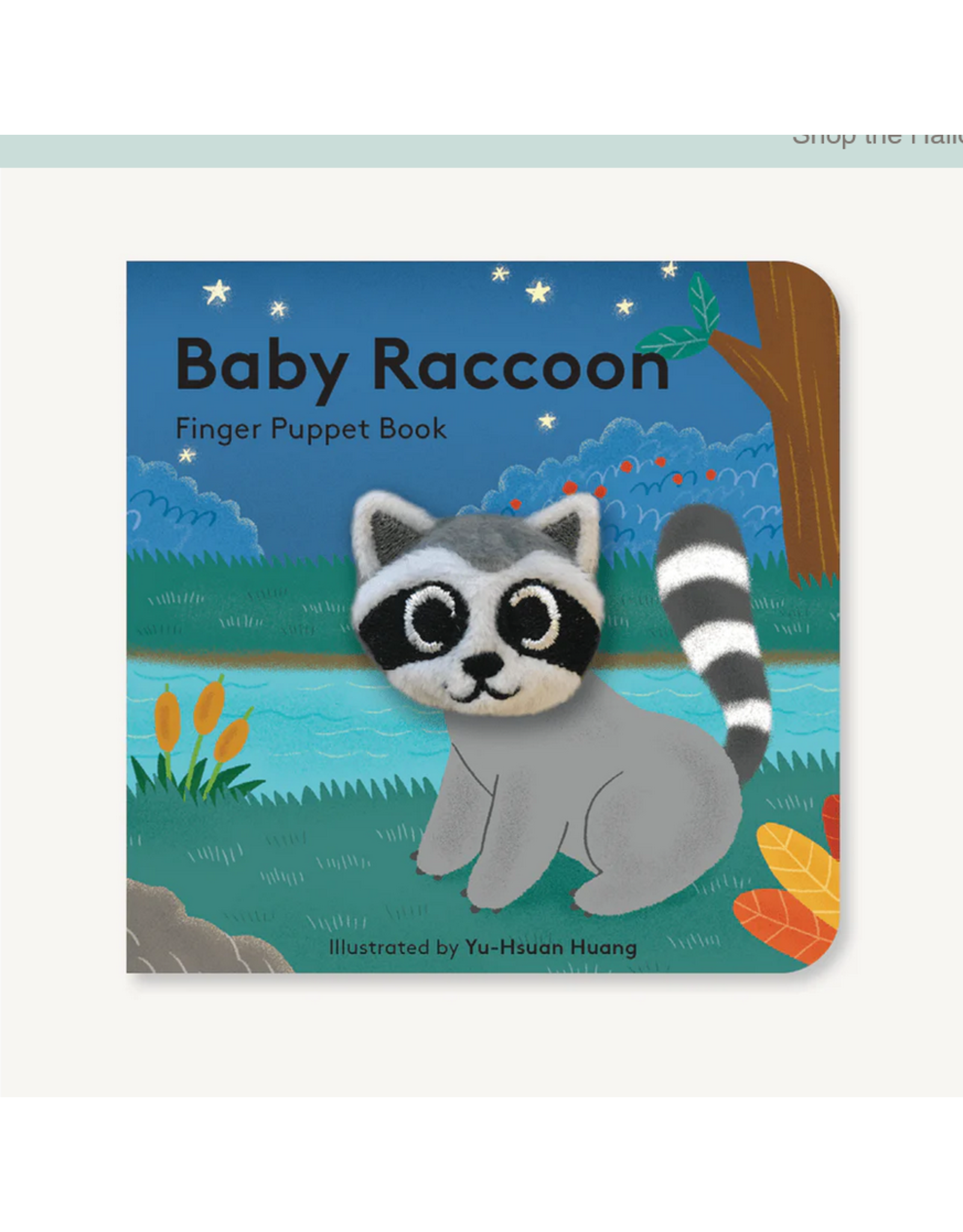 Hachette Books Baby Raccoon Finger Puppet Book