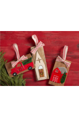 Mudpie Truck Hand Painted Ornament