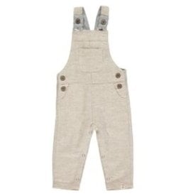 Me & Henry Jellico Woven Overalls~Beige Wool