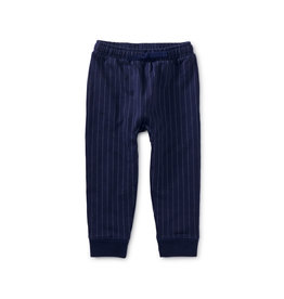 Tea Collection Good Sport Pocket Baby Joggers~Blue Ticking Stripe